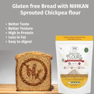 NIHKAN Sprouted Chickpea Flour (Garbanzo Beans)