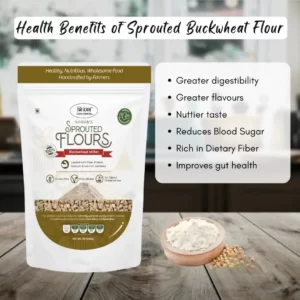 NIHKAN Sprouted Buckwheat Flour