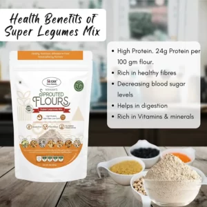 NIHKAN Sprouted Super Legumes Mix Flour