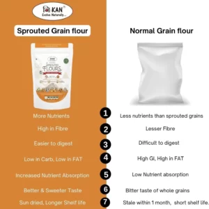 NIHKAN Sprouted Super Legumes Mix Flour