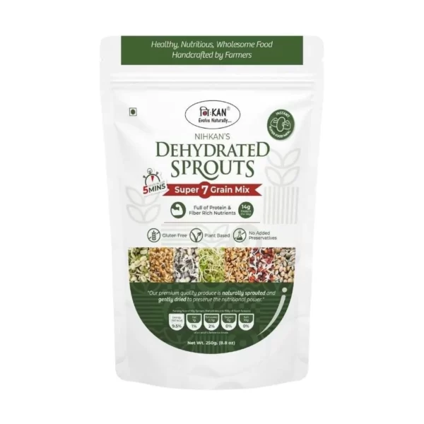 NIHKAN Dehydrated Sprouts – Super 7 Grain Mix