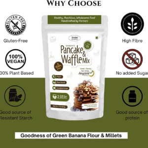 NIHKAN Gluten Free Pancake & Waffle Mix