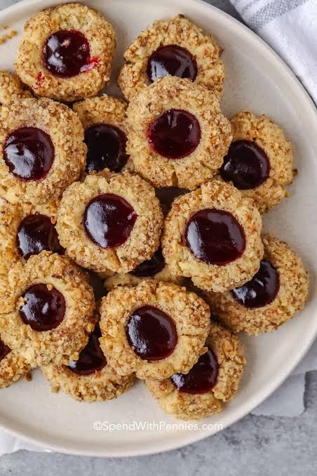 Thumb Print Cookies